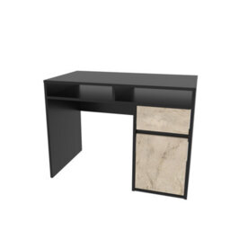 Decorotika Isla Computer Desk Black Travertine - thumbnail 7