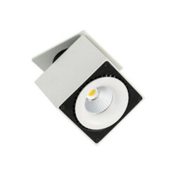 Luminosa Lighting Luminosa Modern Technical Led Recessed Ceiling White, Black, Warm White 3000K 2350Lm