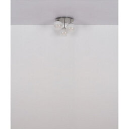 Luminosa Lighting Luminosa Barry Shade Cluster Ceiling Light Matt Black Balls Smoke Glass Shade 3X E27 - thumbnail 3