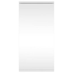 Berkfield Corner Bathroom Mirror Cabinet White 30X24X60 Cm - thumbnail 3