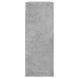 Berkfield Wall Mounted Cabinet Concrete Grey 69.5X34X90 Cm Engineered Wood - thumbnail 8