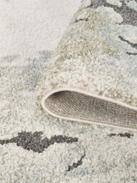 Essence Living Room Area Rug Oragnic Abstract Design Contemporary Hallway Runner Indoor Rug- Sage 60X220 - thumbnail 3