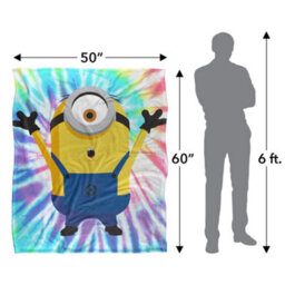Minions Stuart Blanket White (One Size) - thumbnail 5