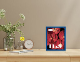 11X9 Blue Picture Frame (27.9 X 22.9Cm) Poster, Photo, Artwork, Gallery Wall Or Print - thumbnail 2