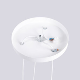 Luminosa Lighting Luminosa Halo Cluster Pendant Ceiling Light White 3X G9 - thumbnail 7