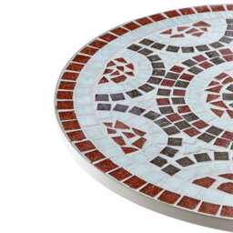 Beliani Bistro Table Spello 60 Cm 60 Cm White - thumbnail 6