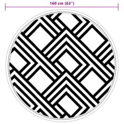 Walplus Outdoor Carpet Rugs For Garden Patios  Grey 160 Cm Pp - thumbnail 6