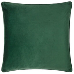 Morris & Co Strawberry Thief Embroidered Velvet Cushion Cover - thumbnail 3