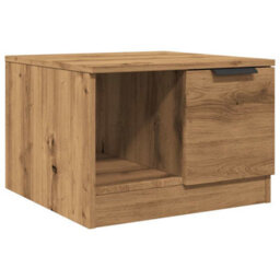 Berkfield Coffee Table Artisan Oak 50X50X36 Cm Engineered Wood - thumbnail 2