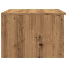 Berkfield Coffee Table Artisan Oak 50X50X36 Cm Engineered Wood - thumbnail 6