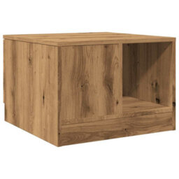Berkfield Coffee Table Artisan Oak 50X50X36 Cm Engineered Wood - thumbnail 7
