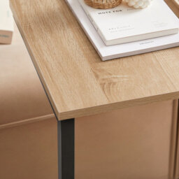 Sobuy Fbt44-N, Coffee Table Side Table End Table, Bed Sofa Table Laptop Table, Wood Veneer,w40Xd30Xh60 - thumbnail 5
