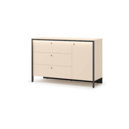 Arte Sophisticated Enna 4 Chest Of Drawers 1360mm X 910mm X 490mm - Luxurious Storage Solution - thumbnail 5