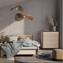 Arte Sophisticated Enna 4 Chest Of Drawers 1360mm X 910mm X 490mm - Luxurious Storage Solution - thumbnail 7