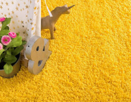 Bravich Mustard Yellow Thick Shaggy Rug - California - thumbnail 2