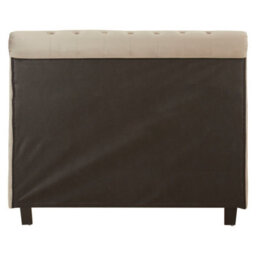 Orsina Elegant Brushed Velvet Double Bed, Minimalist Double Bed For Bedroom, Velvet Upholstered Stud Detail Bed - thumbnail 6