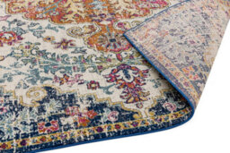 Multi Traditional Easy To Clean Floral Rug Dining Room-160Cm X 230Cm - thumbnail 5