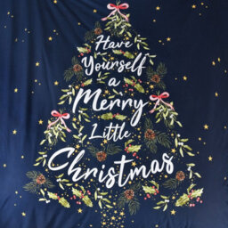 Smart Living Printed Little Christmas Hollytree Reversible Duvet Cover & Pillocase - thumbnail 6