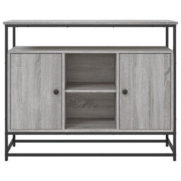 Berkfield Sideboard Grey Sonoma 100X35X80 Cm Engineered Wood - thumbnail 6