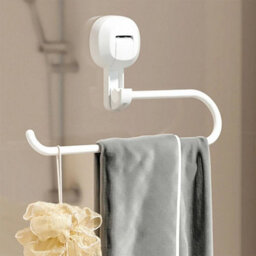Style 1 Kitchen Toilet Suction Cup Roll Paper Holder Stand Towel Rail Rack Bathroom Hook - thumbnail 5