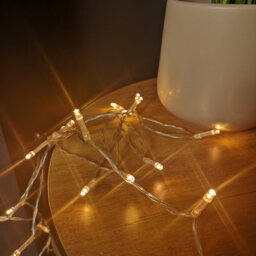 Samuel Alexander 10M Multi Function Battery Operated Vintage Gold Led Fairy Lights Christmas Decorations With Timer - thumbnail 3