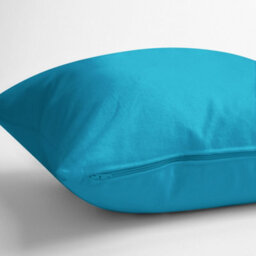Chilimilii Cushion Covers 100% Cotton Plain Dyed Zip Pipe Edge Home Sofa Decor (40X40 Cm) - thumbnail 4