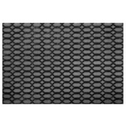 Beliani Grey Geometric Hand-Woven Viscose Rug - Flatweave 140 X 200 Cm - thumbnail 1