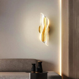 Led Wall Light Creativ Indoor Wall Lamp 12W Gold 3Colors Arcylic Scones Bedroom - thumbnail 4