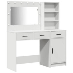 Walplus Dressing Table 2 Pcs White 78.5 X 41 X 135 Cm Engineered Wood - thumbnail 2