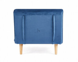 Home Detail Kendal Blue Velvet Single Futon Sofa Bed - thumbnail 3