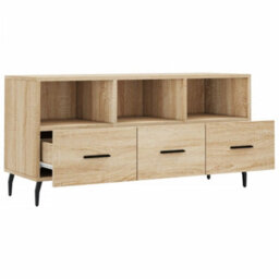 Berkfield Tv Cabinet Sonoma Oak 102X36X50 Cm Engineered Wood - thumbnail 6