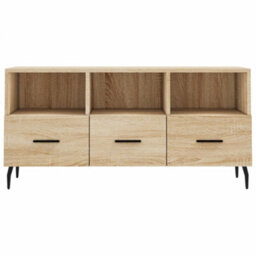 Berkfield Tv Cabinet Sonoma Oak 102X36X50 Cm Engineered Wood - thumbnail 5