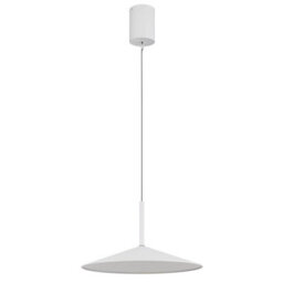 Luminosa Lighting Luminosa Lampone Dome Pendant Ceiling Light White Matt Led 4000K - thumbnail 2