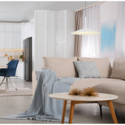 Luminosa Lighting Luminosa Lampone Dome Pendant Ceiling Light White Matt Led 4000K - thumbnail 4