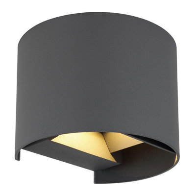Luminosa Lighting Luminosa Veronika Outdoor Up Down Wall Lamp Anthracite Ip54 Led 3000K - image 1