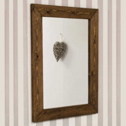 Mirroroutlet Sherwood Dark Natural Wall Mirror 93 X 68 - thumbnail 3