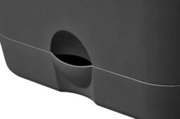 Elho Green Basics Square All  In 1 Recycled Plastic Growpot 30Cm Living Black - thumbnail 7
