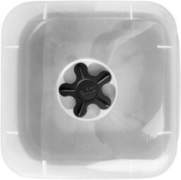 Elho Green Basics Square All  In 1 Recycled Plastic Growpot 30Cm Living Black - thumbnail 6