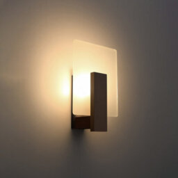 Luminosa Lighting Luminosa Lappo Flush Wall Lamp Wenge - thumbnail 2