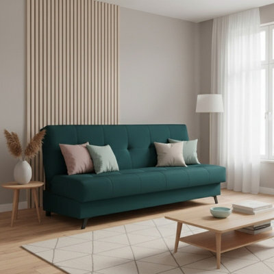 Enduro Xiii Modern Upholstered Lounge Sofa Comfortable Stylish Seating For Relaxing Various Colours Turquoise - image 1