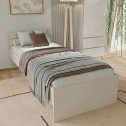 Arte Maja Eu Single Bed - Cashmere, 90 X 200Cm, Soft Modern Frame For Relaxed Sleeping - thumbnail 1