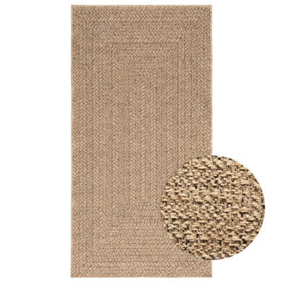Berkfield Rug Zizur 80X150 Cm Jute Look Indoor And Outdoor - image 1