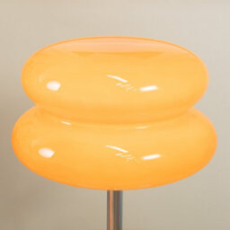 Valuelights Travis Orange Rechargeable Table Lamp With Macaron Lampshade - thumbnail 8