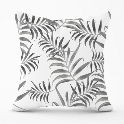 Warren Reed Designer Hawaiian Style Palm Leaves Outdoor Cushion 45Cm X 45Cm - image 1