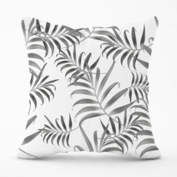 Warren Reed Designer Hawaiian Style Palm Leaves Outdoor Cushion 45Cm X 45Cm - thumbnail 1