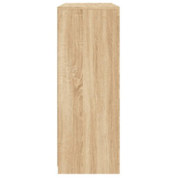 Berkfield Sideboards With Led Lights 3 Pcs Sonoma Oak Engineered Wood - thumbnail 9