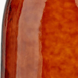 Pacific Lifestyle Tall Organic-Shaped Vase In Pecan Brown Recycled Glass - thumbnail 5