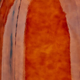 Pacific Lifestyle Tall Organic-Shaped Vase In Pecan Brown Recycled Glass - thumbnail 6