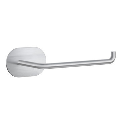 Beslagsboden - Toilet Roll Holder. Self-Adhesive. Brushed Stainless Steel.