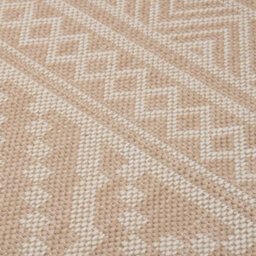 Walplus Outdoor Flatweave Rug 80X150 Cm Brown Stripes - thumbnail 5